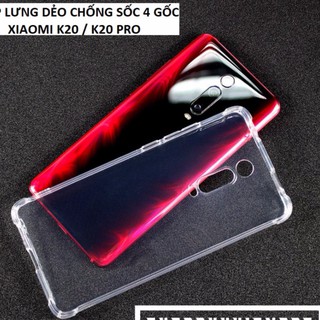 Ốp lưng dẻo cho Xiaomi Redmi K20/ K20 Pro/ Mi 9T/ Mi 9T Pro Silicon bo 4 cạnh chống sốc ( Trong suốt )