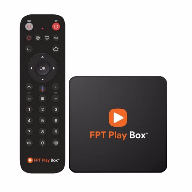 (Chính Hãng) FPT PLAY BOX + 2021(Model S500) Bản 1GB  ĐIều Khiển Giọng Nói . Android TV 10