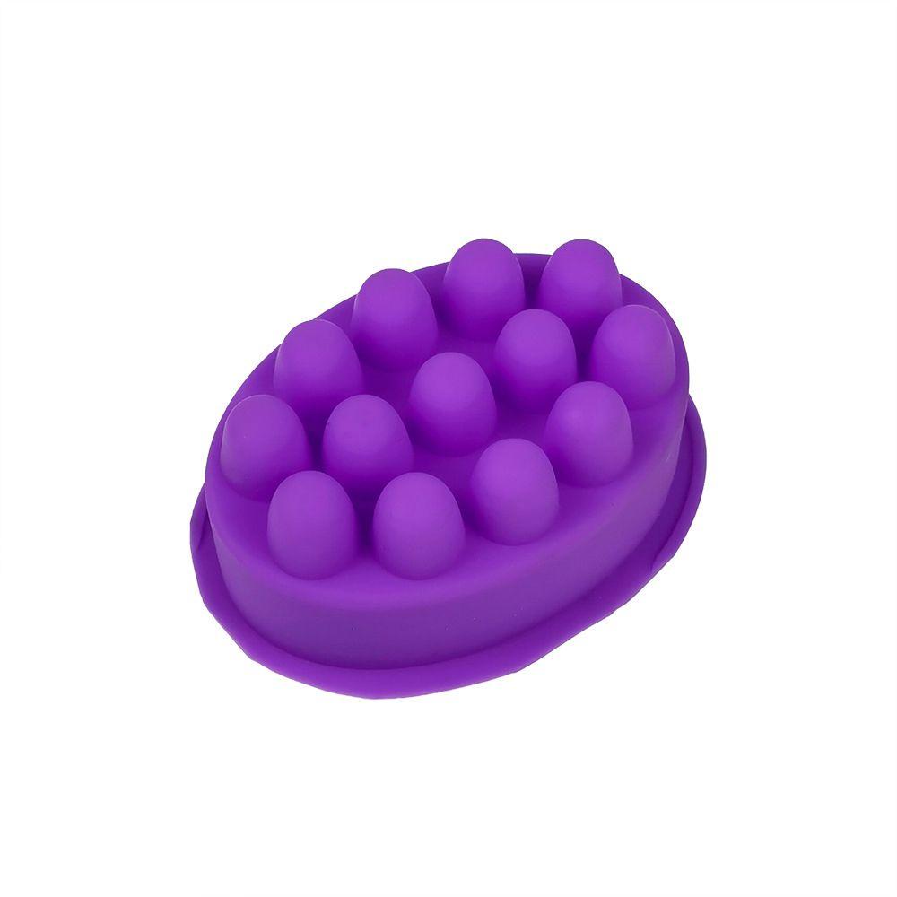 Khuôn Làm Xà Phòng / Tinh Dầu Hình Oval 3D Bằng Nhựa Resin DIY