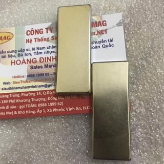 Nam châm viên chữ nhật 50x20x5mm