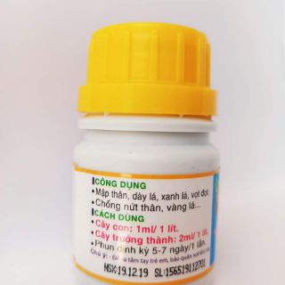 VK HUMAT 2-5-3+TE - MẬP THÂN, DÀY LÁ, VỌT ĐỌT