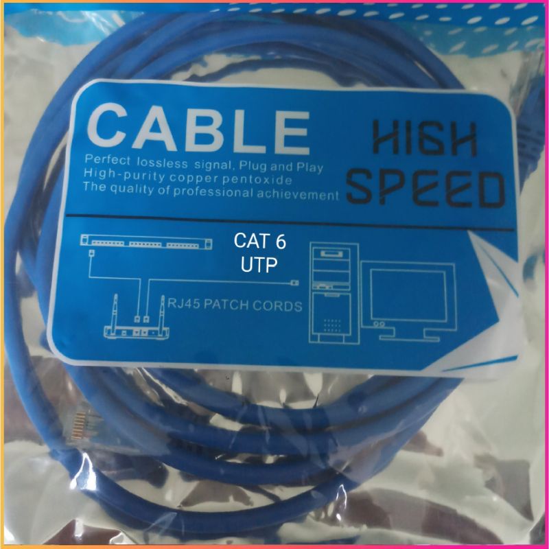 Cáp mạng LAN AD-LINK CAT6 UTP Highspeed bấm sẵn 2 đầu RJ45