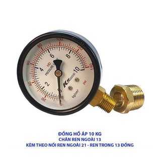 Đồng hồ đo áp lực nước 10kg/cm²