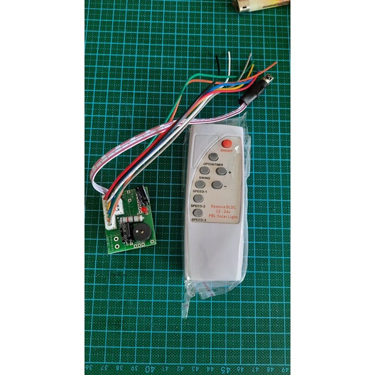 Bo điều khiển từ xa moto BLDC Toyota có điều khiển được tuốt năng điện. Chỉ bán bo dktx và remot.