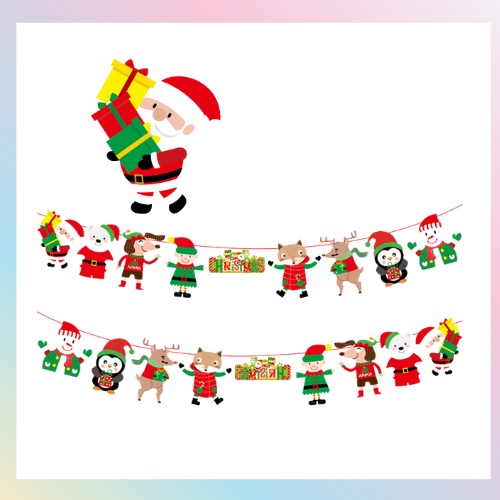 Dây treo trang trí noel giáng sinh nhiều mẫu