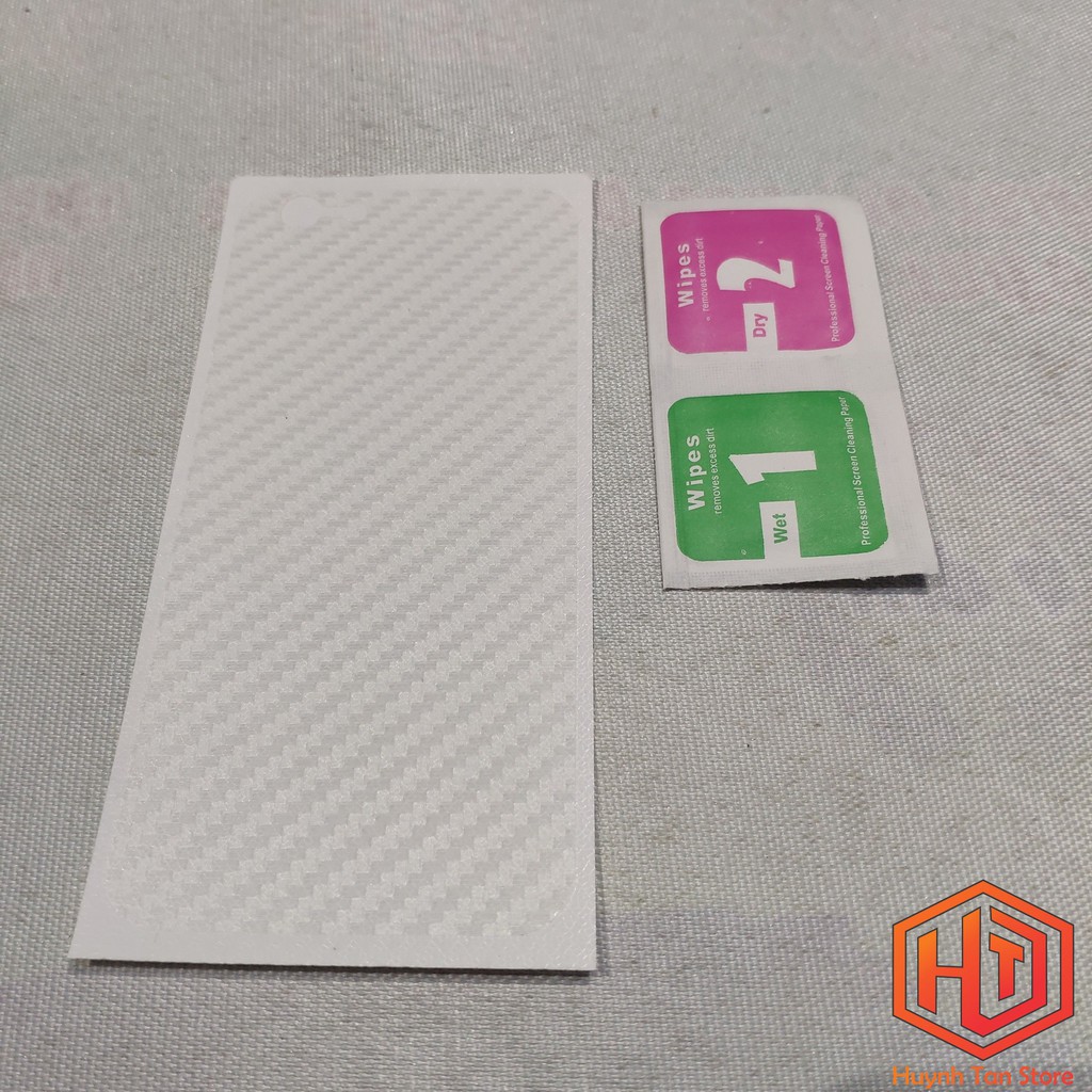 Miếng dán decal carbon mặt sau Google Pixel 4, 4XL chống trầy mặt lưng, chống bám vân tay