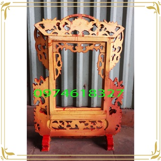 khung ảnh thờ mai-gỗ mít