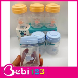 Bộ 3 bình trữ sữa Baby Babuu Nhật Bản 120ml cho mẹ và bé