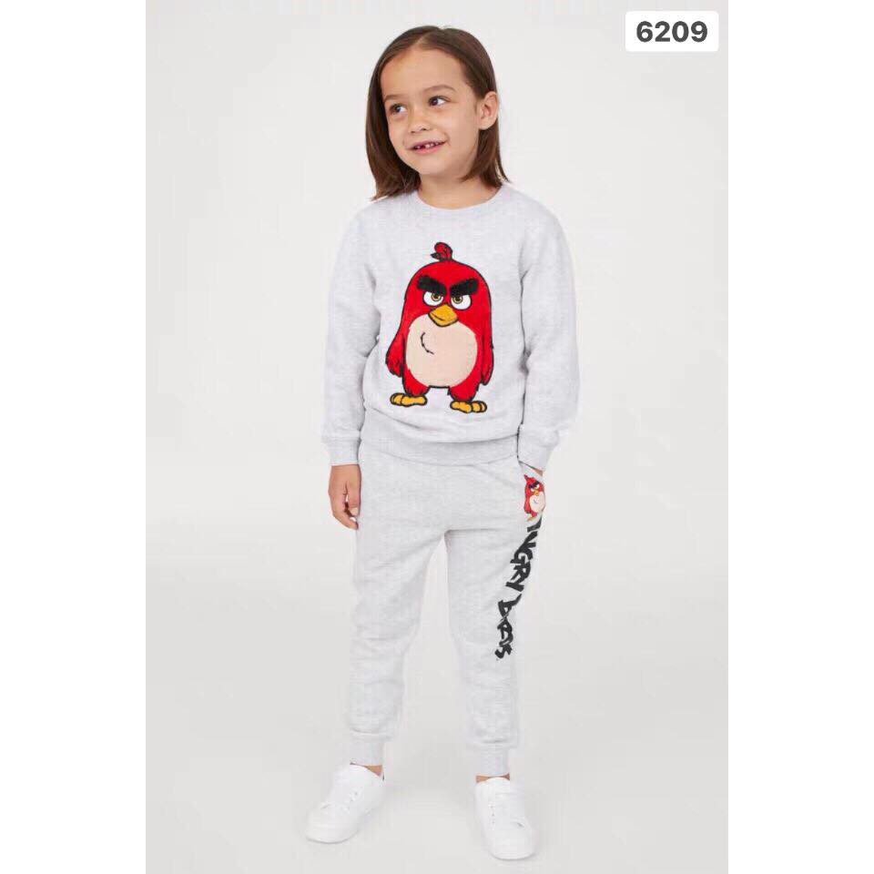 Bộ nỉ HM Angry bird dư xịn