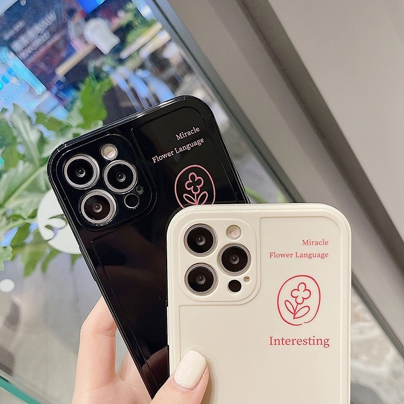 Ốp Điện Thoại Họa Tiết Khung Ảnh Đơn Giản Thời Trang Cho iPhone 13mini 11/12pro iphone678plus/xsmax/xr