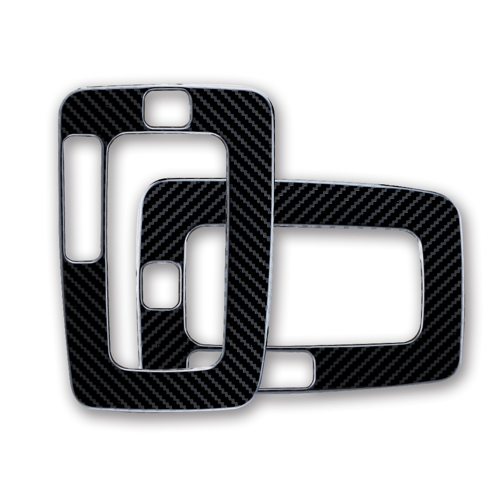 Vỏ Bọc Trang Trí Cần Gạt Số Xe Hơi Bằng Sợi Carbon Cho Ford Ranger Everest Endeavour 2015-2021 LHD