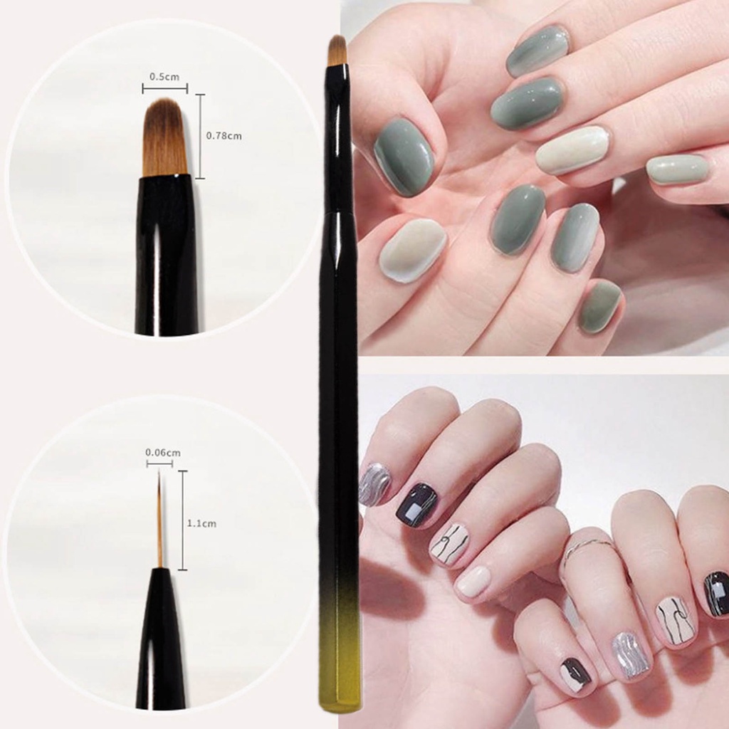 [JENN] Bút Trang Trí Móng Tay Nhẹ Nhàng Có Thể Tái Sử Dụng Một Lần Làm Quà Tặng