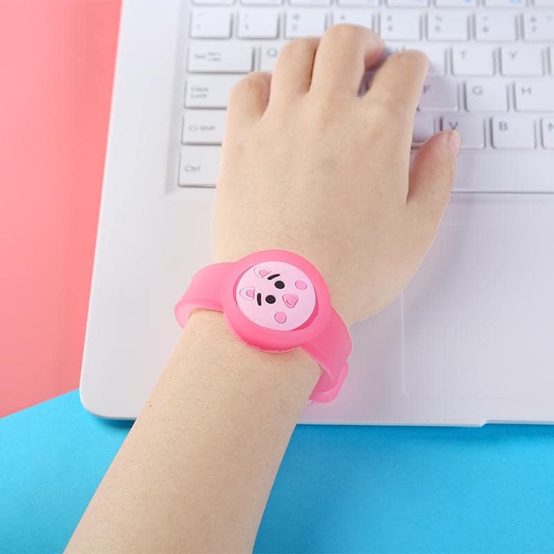 Vòng Đeo Tay Chống Muỗi Silicon, Đồng Hồ Đuổi Muỗi Cho Bé Nhiều Màu Sắc