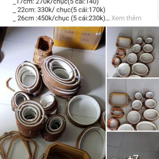 Khung nhựa dẻo vân gỗ