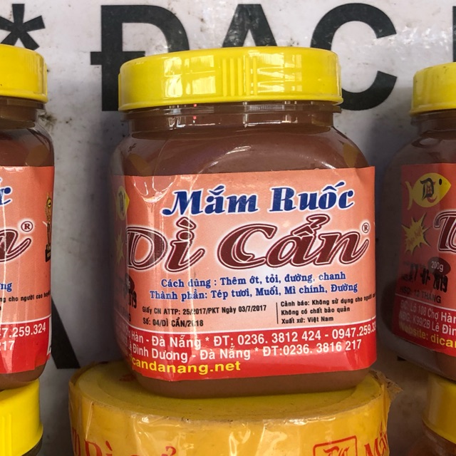 Mắm ruốc Dì Cẩn 200 gram