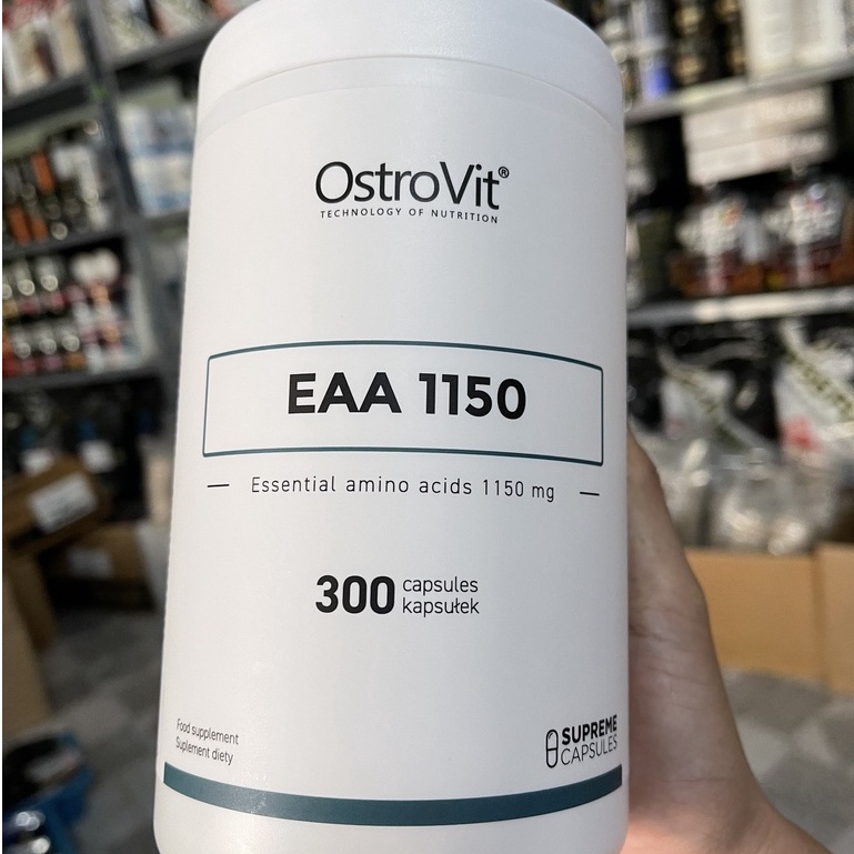 Thực phẩm bổ sung EAA 1150mg - Ostrovit EAA Hỗ Trợ Phát Triển Cơ, Bổ Sung Amino Thiết Yêu Dạng Viên Tiện Dụng