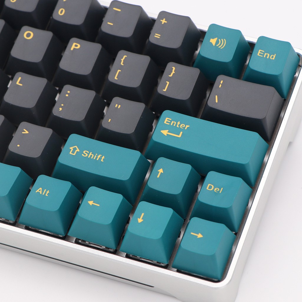 Bộ Keycap CGMK Green MARs PBT Double Shot OEM Profile 129 Nút sử dụng được cho layout 68,84,98...