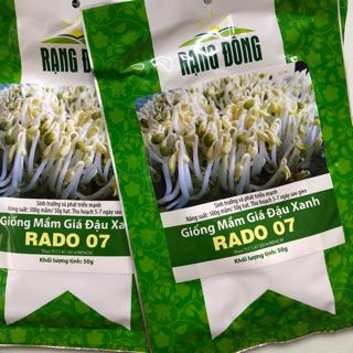 Hạt giống Đậu Xanh, Giá Đỗ (làm Mầm Giá)
