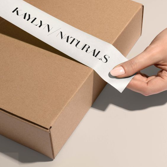Tem Dài Dán Hộp Carton Ship Hàng Chuyên Nghiệp TiBoxes Thiết Kế In Ấn Chuyên Nghiệp Giao Hàng Nhanh