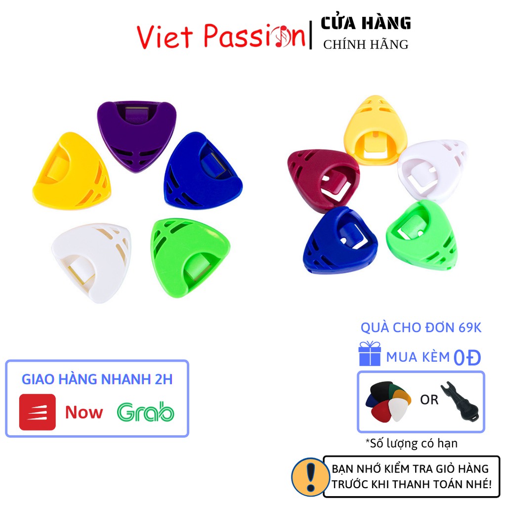 Hộp dán đựng pick phím gảy trên đàn guitar chất lượng VietPassion