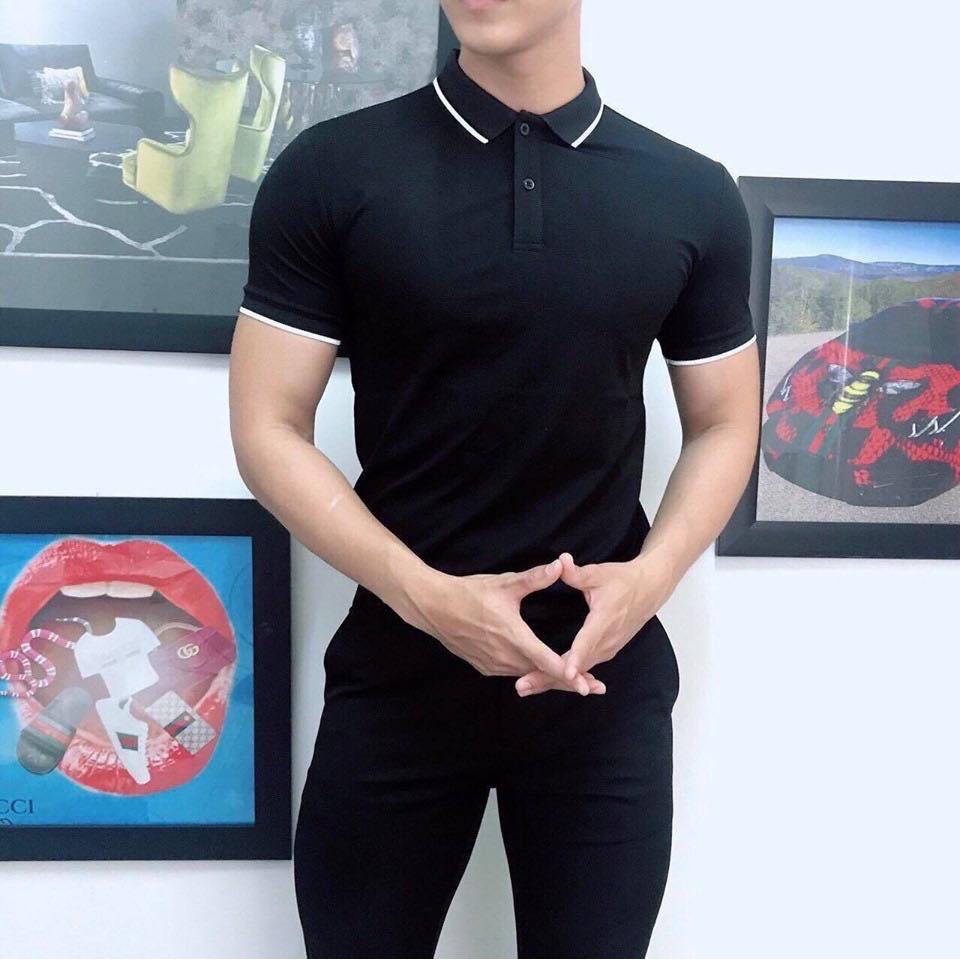 [HÀNG CAO CẤP] Áo phông nam cổ bẻ ,chất cotton mát,co giãn tốt | BigBuy360 - bigbuy360.vn