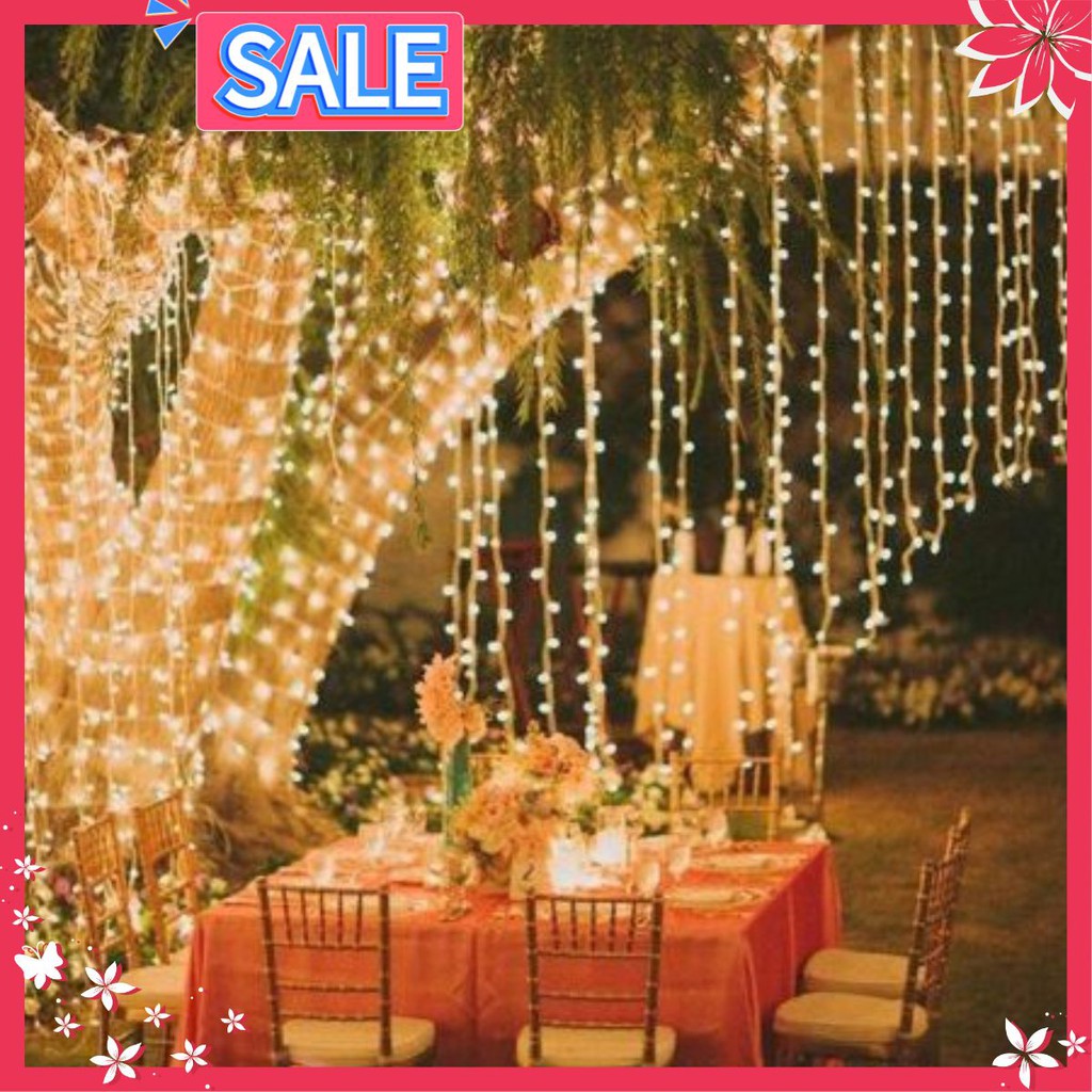 (SIÊU SALE) 50M DÂY ĐÈN 240 BÓNG LED TRANG TRÍ NGOÀI TRỜI CHỊU NƯỚC (FREE SHIP)