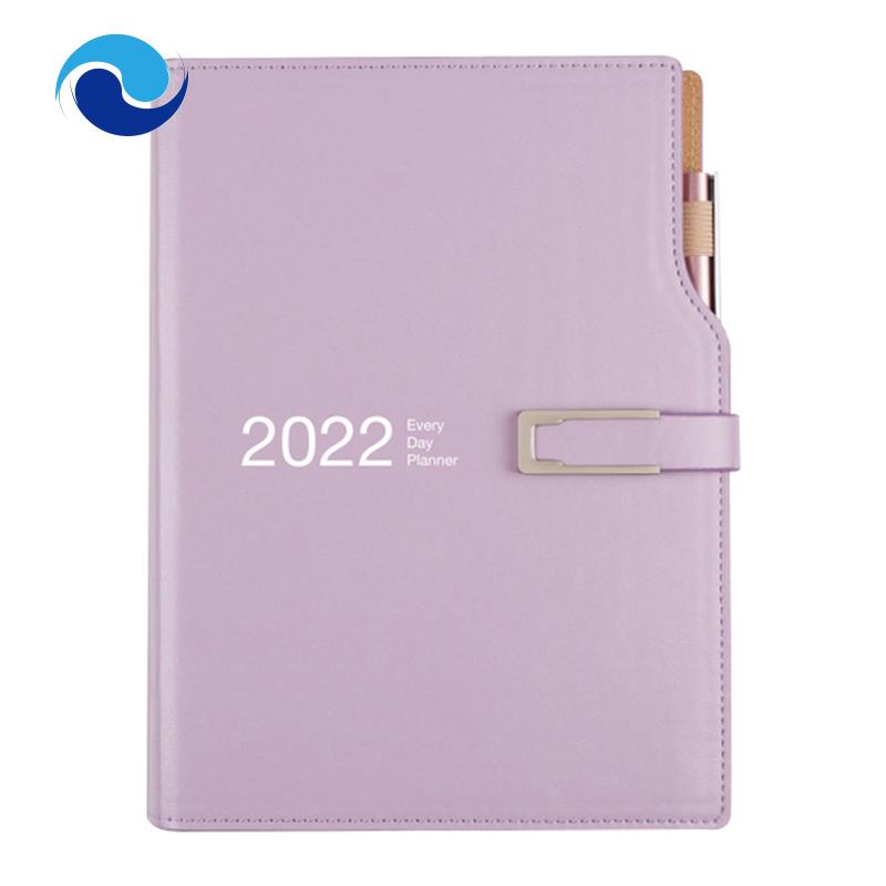 Sổ tay lên kế hoạch Agenda 2022 A5 kèm bút tiện dụng