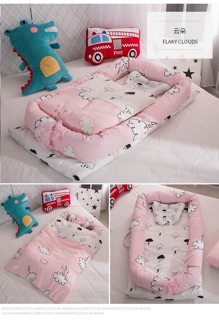 Set giường nôi vải cho bé
