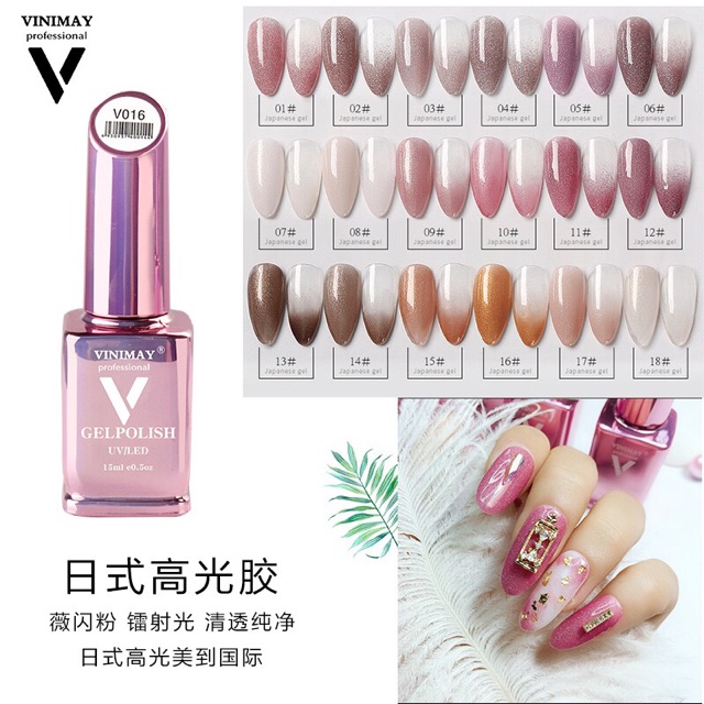 SƠN GEL THẠCH NHŨ VINIMAY chai 15ml