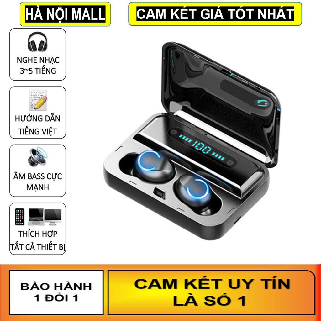 Tai Nghe không dây TWS Bluetooth Amoi F9 Version 2020 ( Nhiều bản)