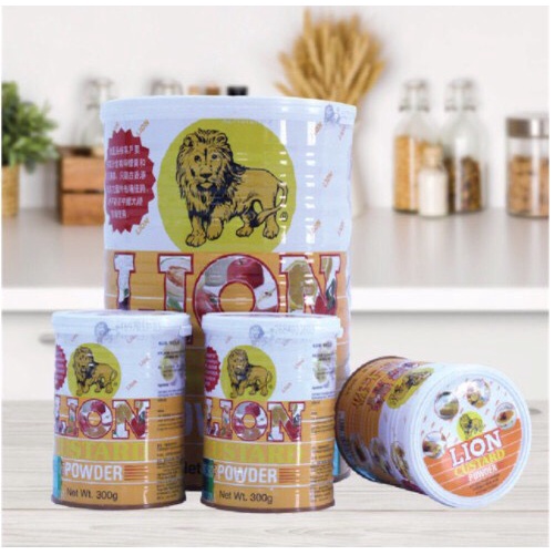 Bột sư tử Lion Custard / Bột trứng sữa