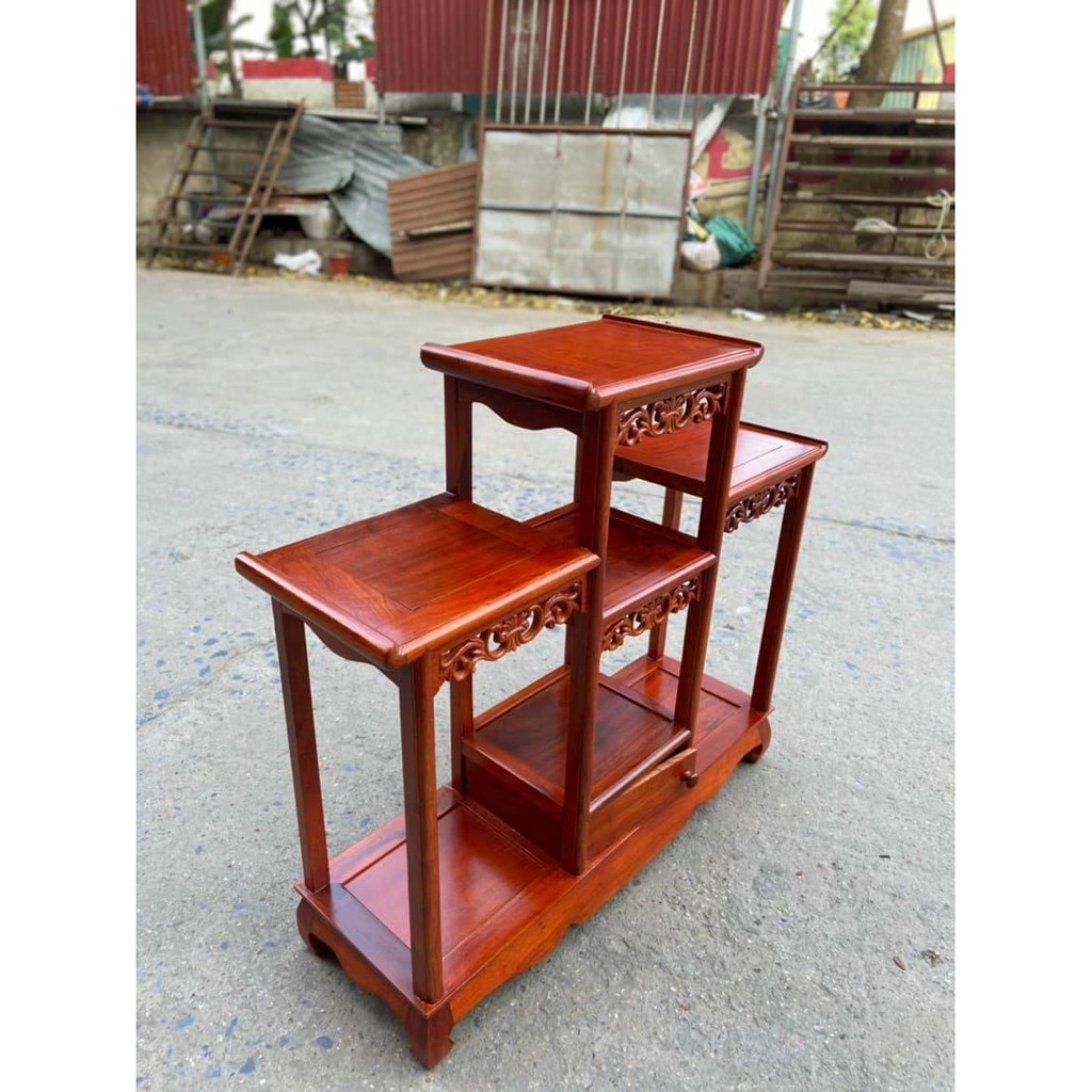 Tam sơn, tam cấp gỗ hương đá