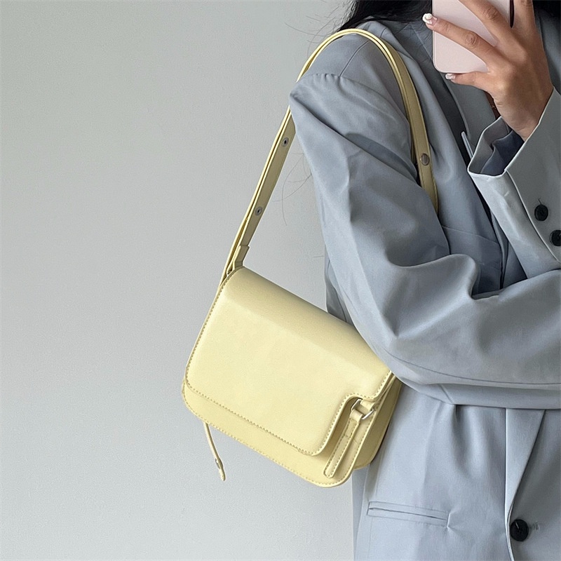 IELGY Túi Đeo Vai Một Bên Phong Cách retro Đơn Giản Dành Cho Nữ