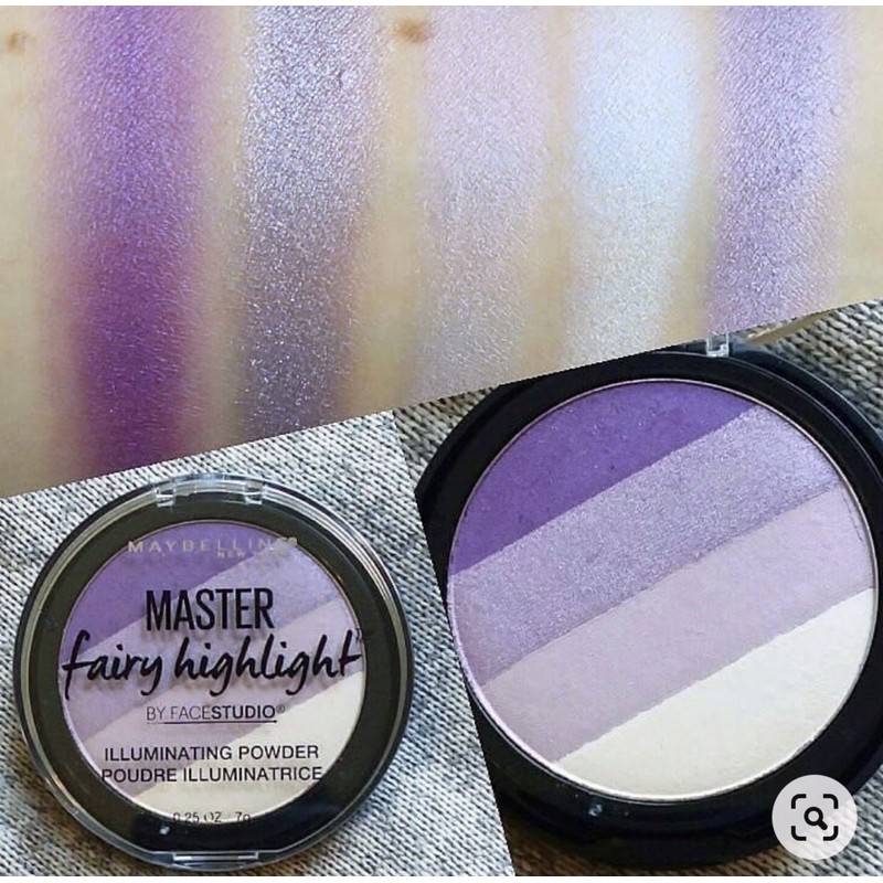 Phấn bắt sáng Maybelline master fairy highlight [Ảnh cuối shop tự chụp]