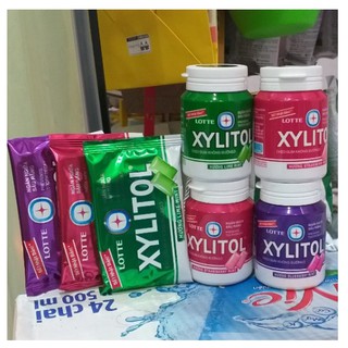 KẸO LOTTE XYLITOL lọ 58g vỉ 11,6g