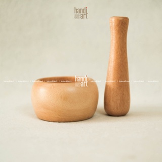 Chày cối gỗ nhà bếp kiểu nhật