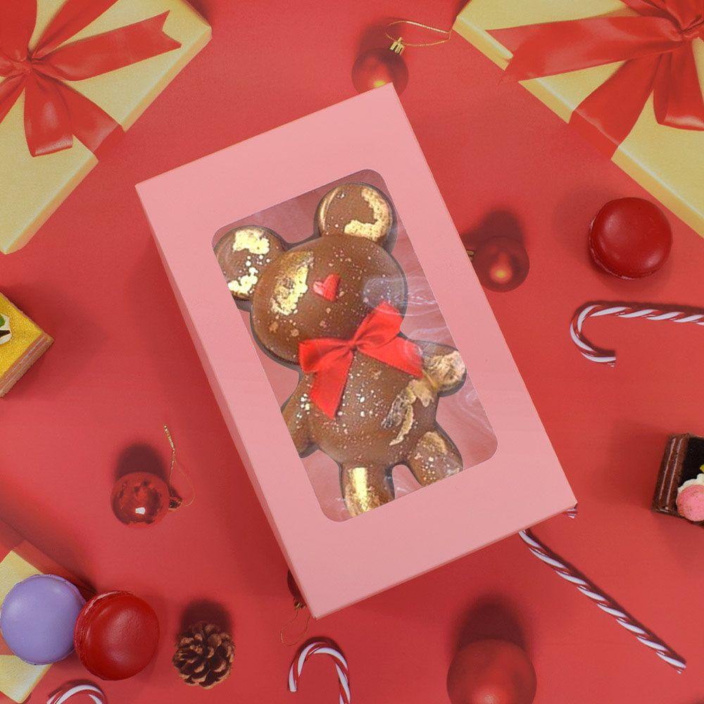 KENT DIY3D bear-shaped chocolate cake making mold art decoration reusable and easy to use