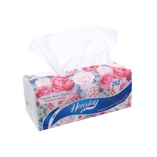 Khăn giấy lụa cao cấp Hensley 260 tờ 3 lớp