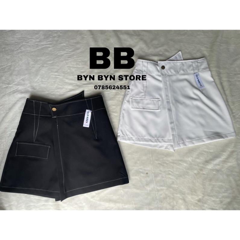 QUẦN GIẢ VÁY ĐAI CAO VIỀN CHỈ NỔI XINH HÌNH THÂT VV1 [Hàng Siêu Cấp] | BigBuy360 - bigbuy360.vn