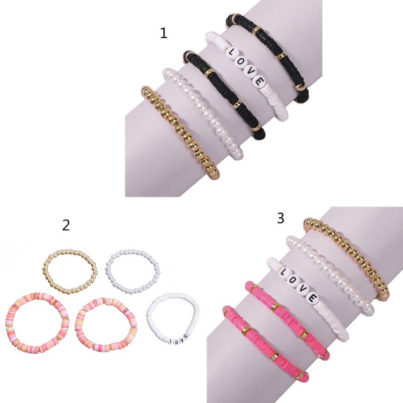 Vòng Tay Chuỗi Hạt Nhiều Màu Phong Cách Bohemian