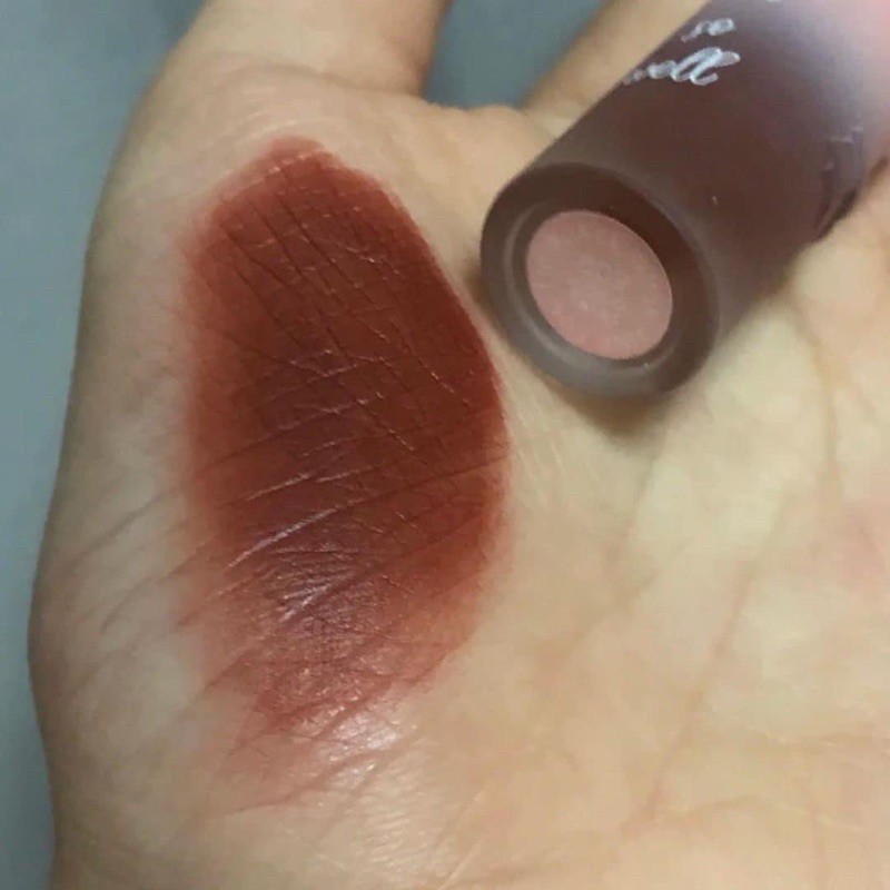 [FREE SHIP] Son Kem lỳ Gogo Nơ Pink 809 Đỏ nâu