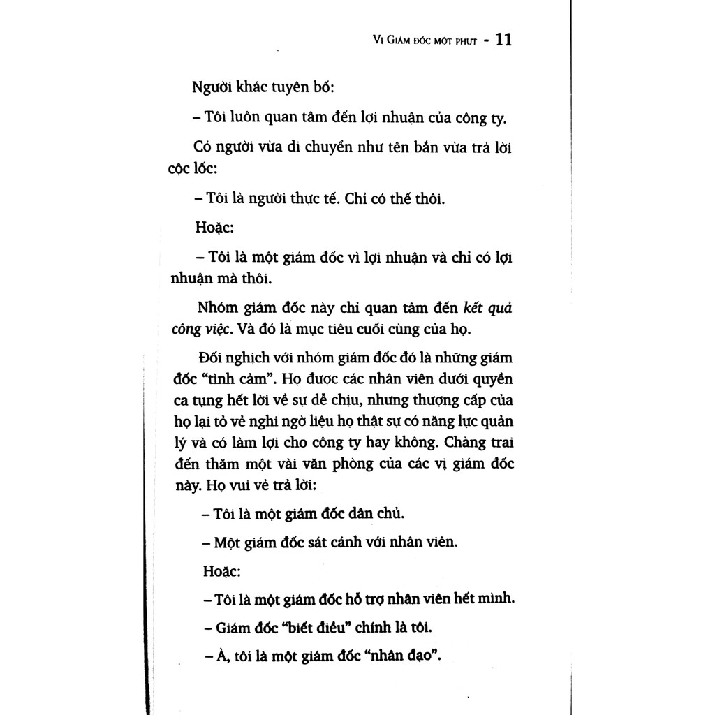 Sách - Vị Giám Đốc Một Phút - Phương Pháp Quản Lý Hiệu Quả Nhất Thế Giới | BigBuy360 - bigbuy360.vn