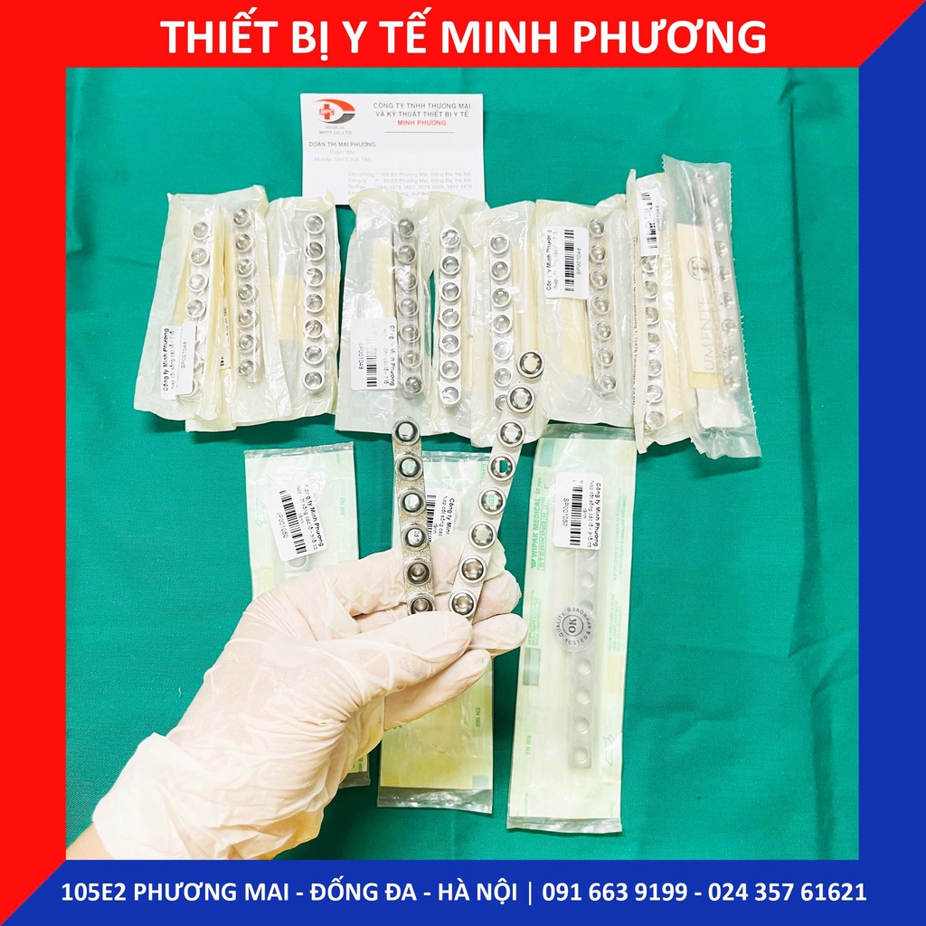Nẹp cột sống các lỗ