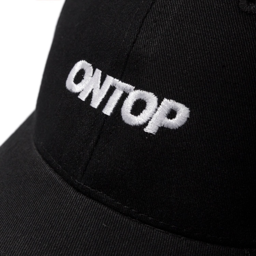 Mũ lưỡi trai nam đẹp màu đen trơn local brand ONTOP - Basic Cap O-CAP01