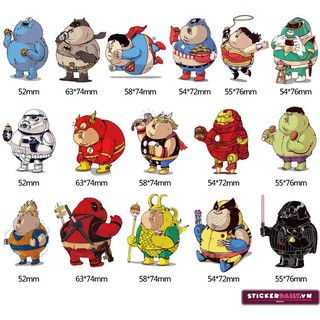 Tem dán sticker - Marvel