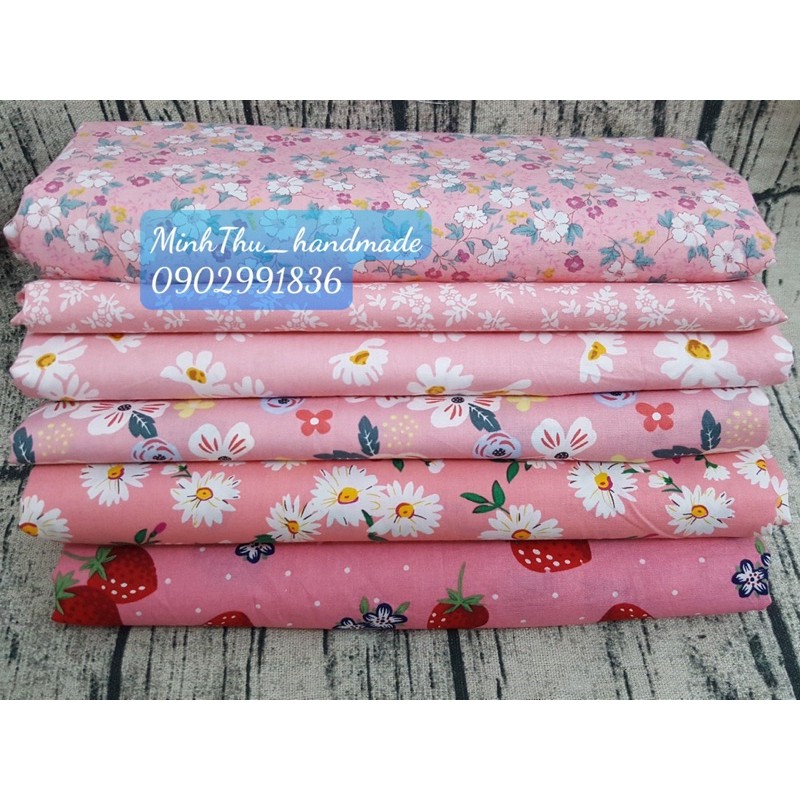 VẢI THÔ COTTON 1mx1m5. DÙNG TRONG MAY MẶC VÀ HANDMADE