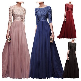 Đầm maxi dáng chữ a tay lỡ