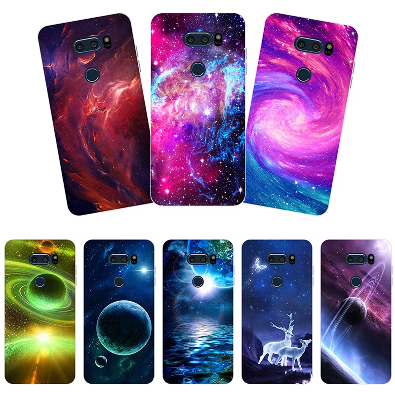 Ốp Điện Thoại TPU Silicon Mềm Chống Sốc Họa Tiết Hoạt Hình Cho LG V30 LG V30 Plus