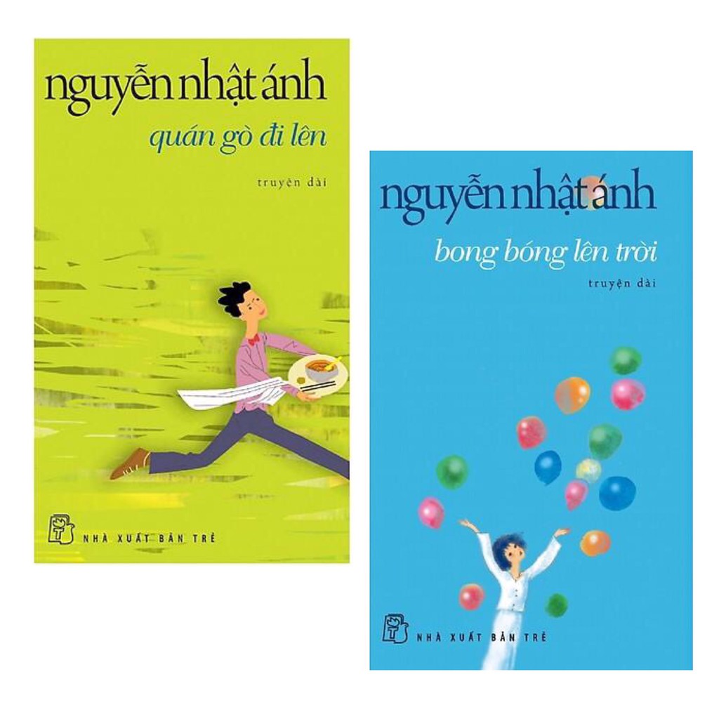 Sách - Combo Của Nguyễn Nhật Ánh: Quán Gò Đi Lên (Tái Bản) + Bong Bóng Lên Trời (Tái Bản)