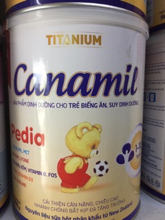 Sữa Canamil Pedia 900gr